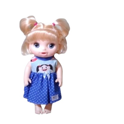 Vestido Luna P/ Boneca Baby Alive/My Little