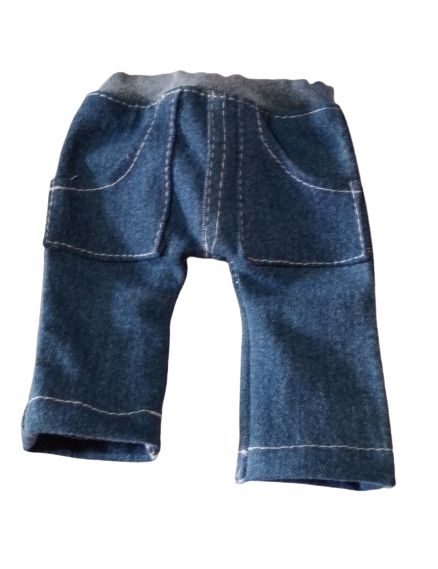 Calça Jeans P/ Boneca Baby Alive/My Little