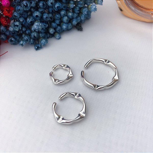Trio de Piercing Juliette - Prata 925