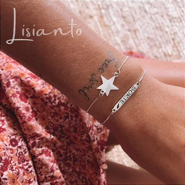 Pulseira Estrela Lisa - Prata 925
