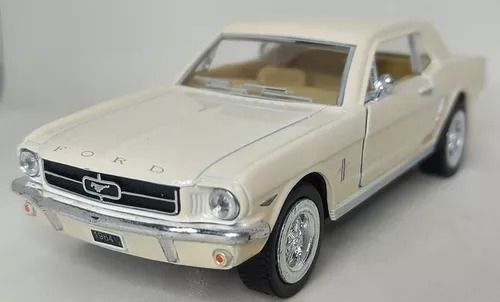 Miniatura Carro Ford Mustang 1964 Escala 1/36 13cm