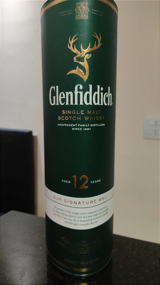GLENFIDDICH 12 ANOS DOSE 50 ML