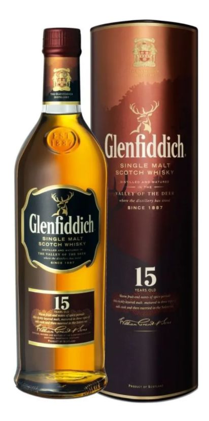 GLENFIDDICH 15 ANOS DOSE 50 ML