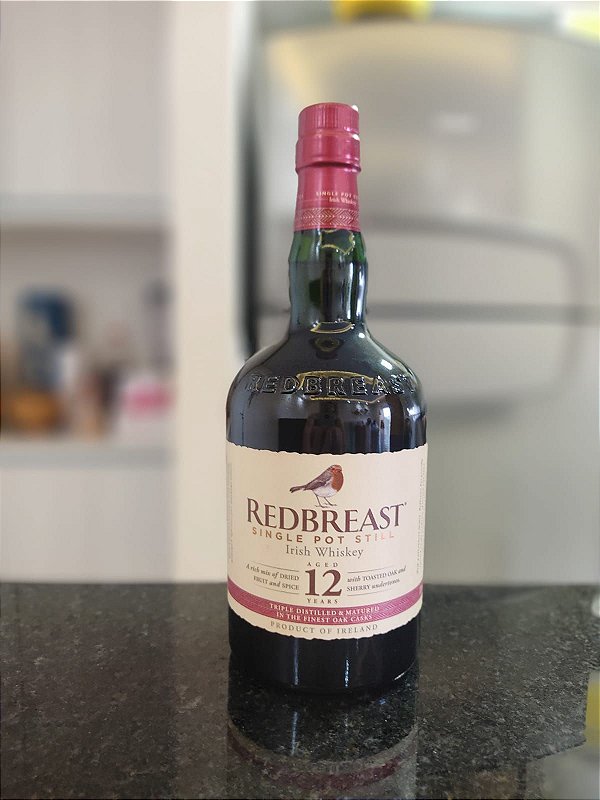 WHISKY REDBREAST SINGLE POT STILL 12 ANOS DOSE 50 ML