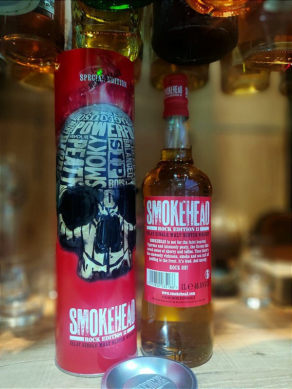 SMOKEHEAD ISLAY SINGLE MALT SCOTCH WHISKY  DOSE 50 ML