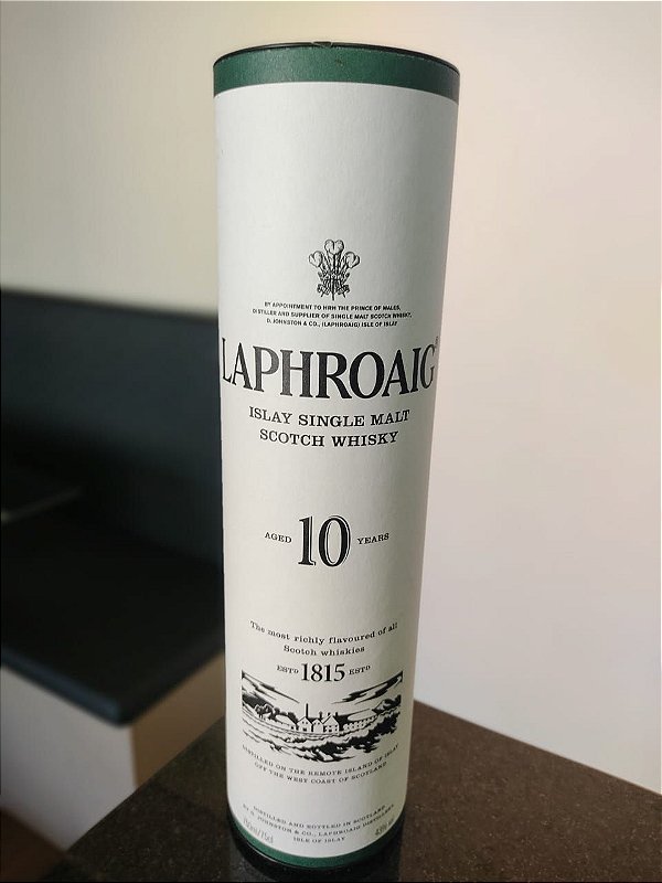 WHISKY LAPHROAIG 10 ANOS DOSE 50 ML