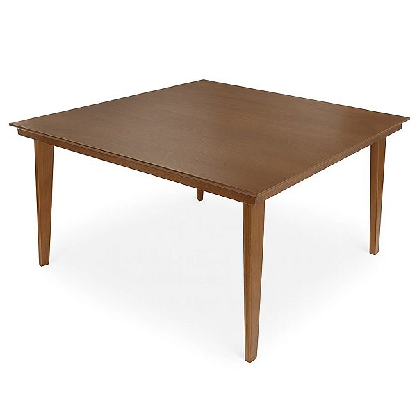 Mesa de Jantar Klassic Quadrada 8 Lugares Madeira Imbuia