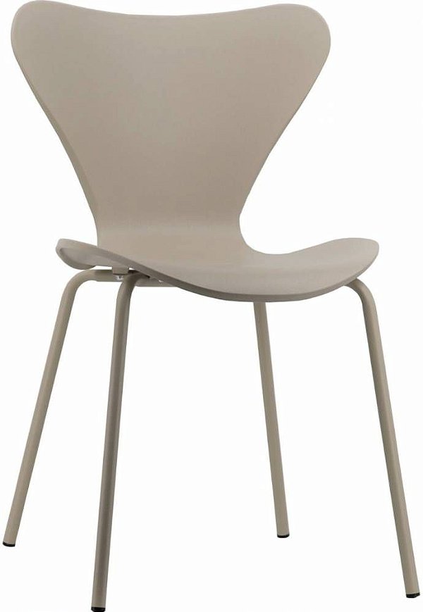 Cadeira Jacobsen formiga Assento Polipropileno Fendi