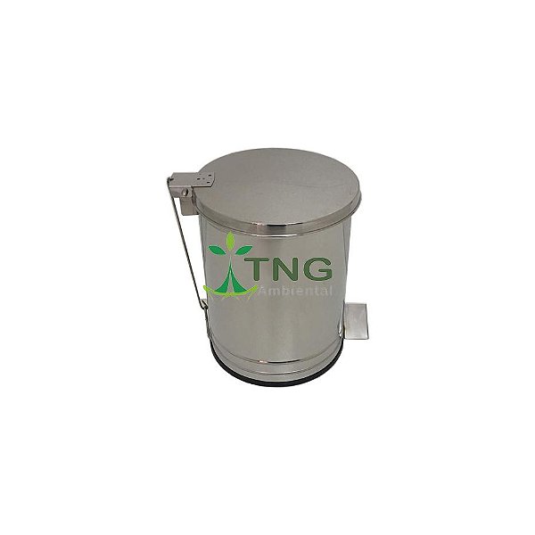 Lixeira 25 Litros Em Aço Inox Com Pedal