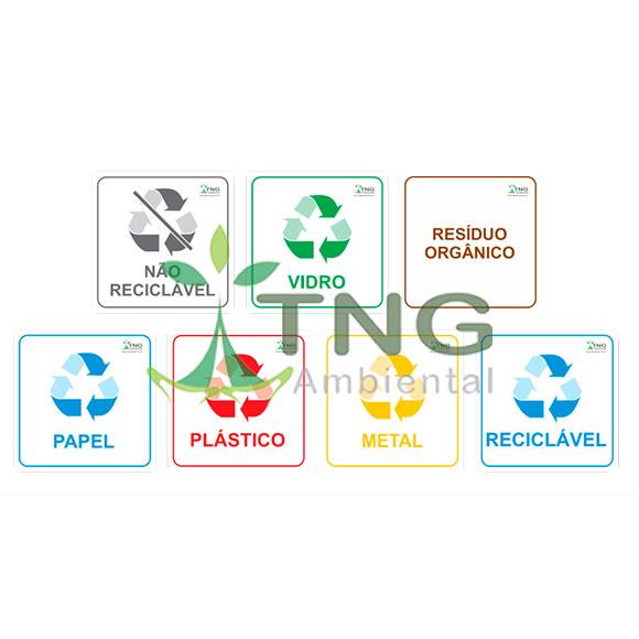 Adesivo Coleta Seletiva
