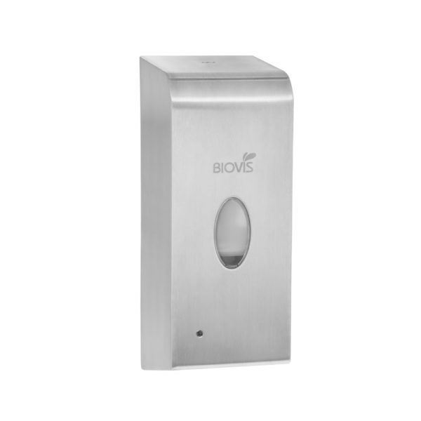 Saboneteira Em Aço Inox Escovado Com Sensor 900ml