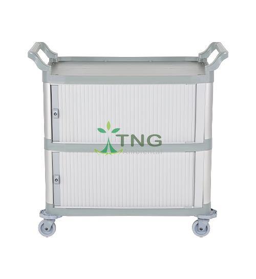 Carro Triplex Com Fechamento Lateral e Portas