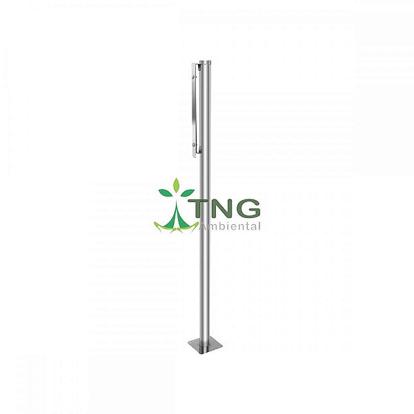 Postinho Em Aço Inox