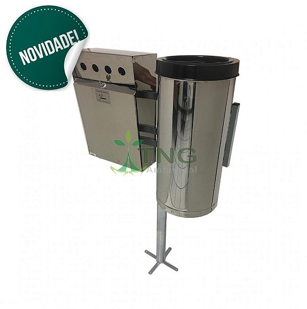 Suporte Com Lixeira e Bituqueira
