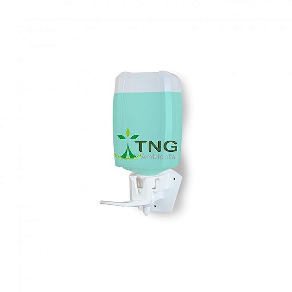 Saboneteira Em Plástico Para Sabonete Líquido e Álcool Em Gel