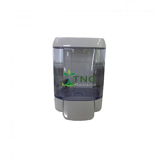 Saboneteira Em Abs Com Reservatório Para Sabonete Líquido e Álcool Em Gel