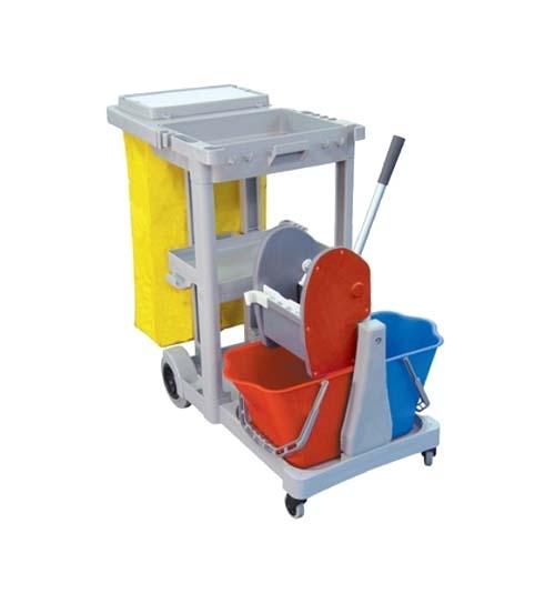 Carrinho Funcional Com Balde Duplo