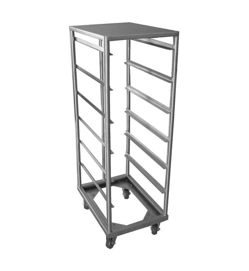Carrinho Em Aço Inox 304 de Transporte de Bandejas