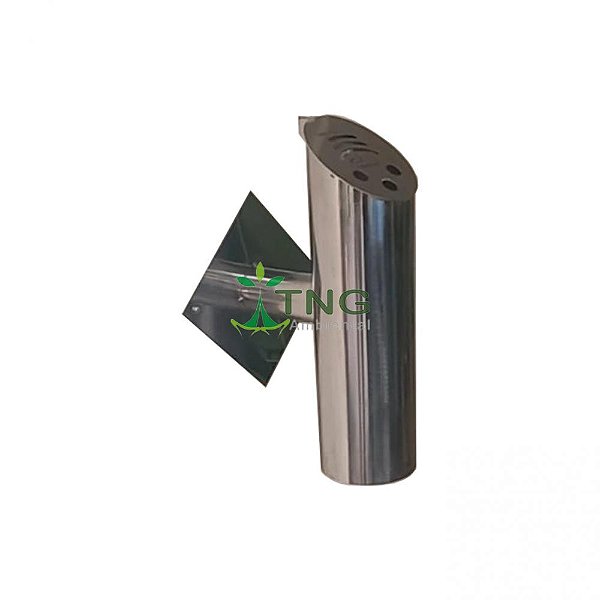 Bituqueira Em Aço Inox Para Fixação Em Parede - 1 Litro