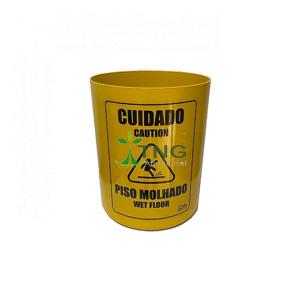 Balde Piso Molhado Em Plástico 15 Litros