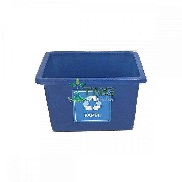 Lixeira 20 Litros Para Coleta de Papel de Impressora