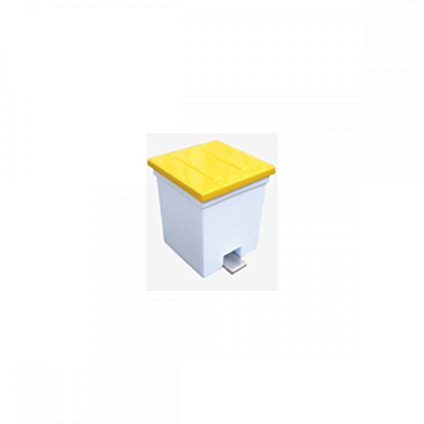 Lixeira 120 litros em fiberglass com pedal