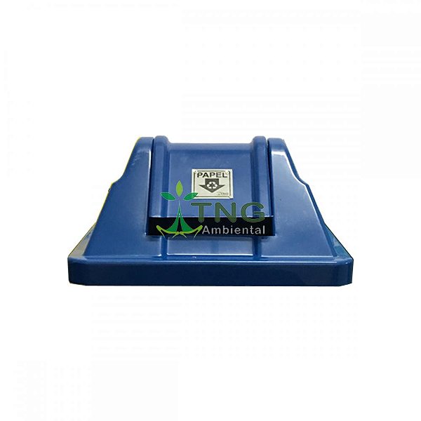 Tampa vai-vem para lixeira de 100 litros