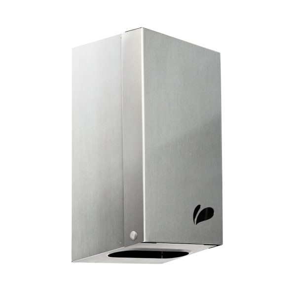 Suporte Quadrado Para Papel Higiênico em Aço Inox Escovado