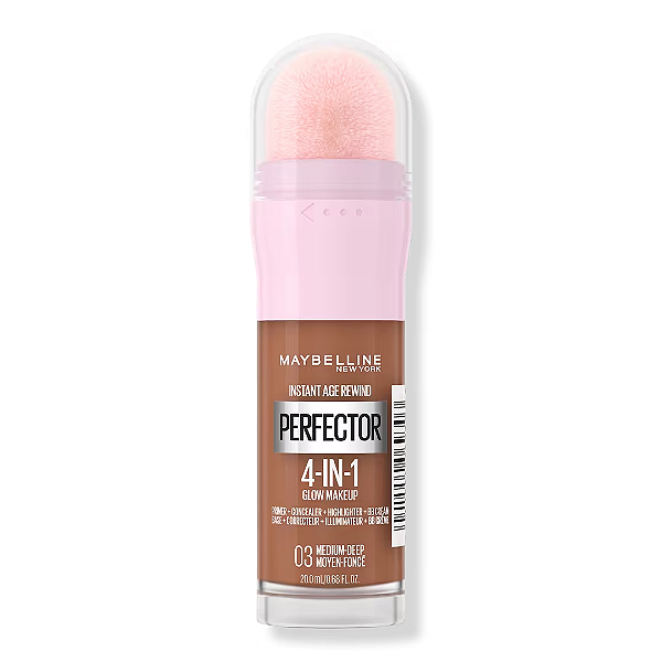 Corretivo Multifuncional Maybelline Instant Age Rewind Instant Perfector 4-In-1 Glow Makeup | Cor: 03 Medium-Deep