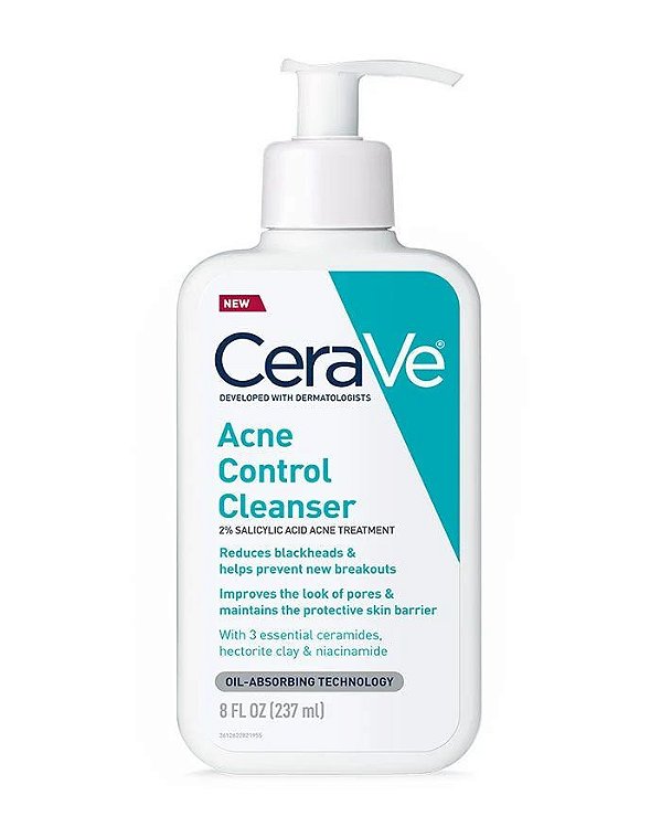 CeraVe Acne Control Cleanser (Sabonete Liquido que controla Acne) - Imports  MDM