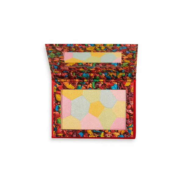 Revolution I Heart Revolution x Fruity Pebbles Rainbow Highlighter | Os Flintstones Iluminador Arco-Íris