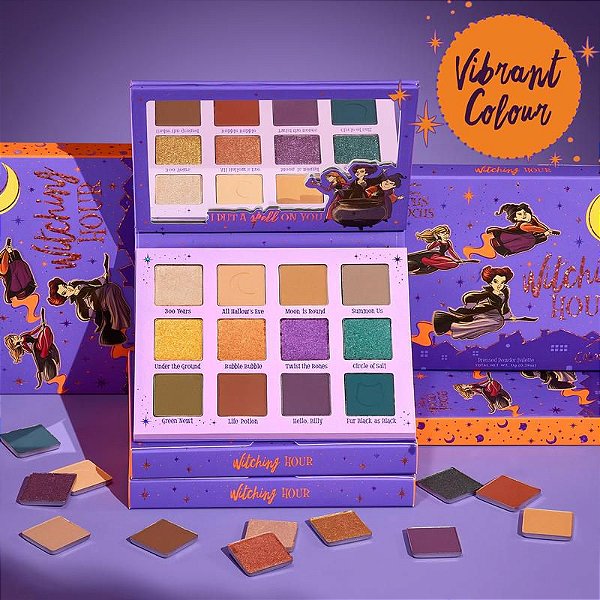 Paleta de Sombras Colourpop Hocus Pocus Coven Crew Collection Witching Hour Shadow Palette