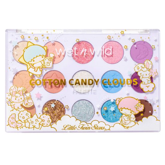 Wet N Wild Little Twin Stars Cotton Candy Clouds Palette | Paleta de Sombras