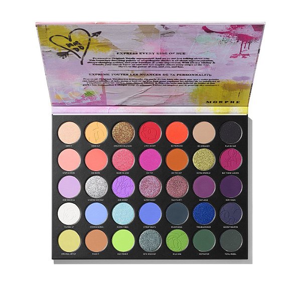 Paleta de Sombras Morphe Mickey & Friends Truth Be Bold Artistry Palette