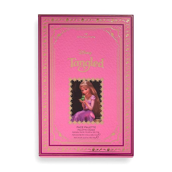 Revolution I Heart Revolution x Disney Fairytale Palette Tangled | Paleta Rapunzel