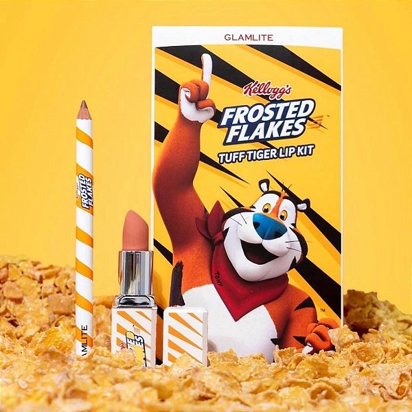FROSTED FLAKES X GLAMLITE TUFF TIGER LIP KIT | Kit Batom Sucrilhos