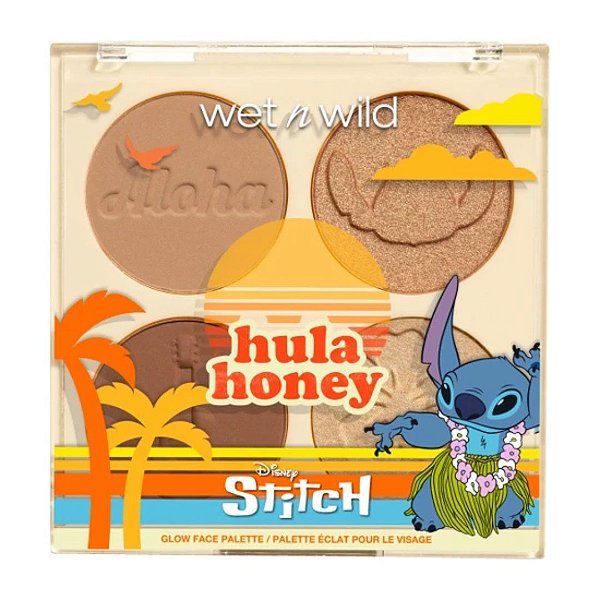 Wet N Wild HULA HONEY GLOW FACE PALETTE | Paleta de Rosto Lilo e Stitch