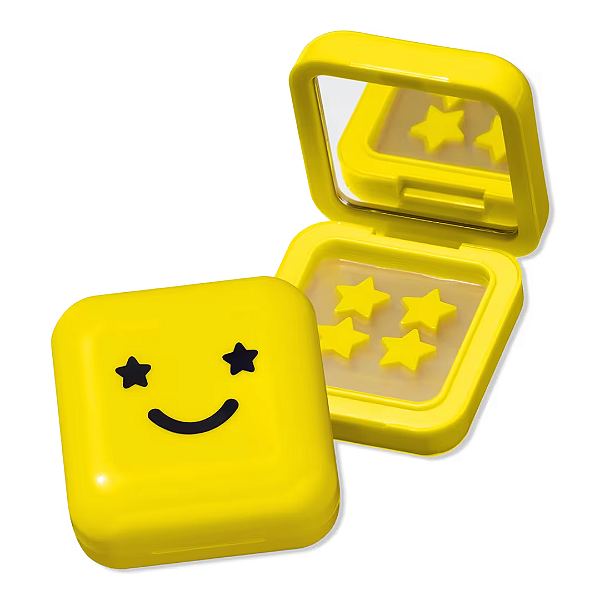 Adesivos Hidrocolóides + Case StarFace Hydro-Stars Hydrocolloid Pimple Patches + Cute Case 32 Adesivos | Yellow