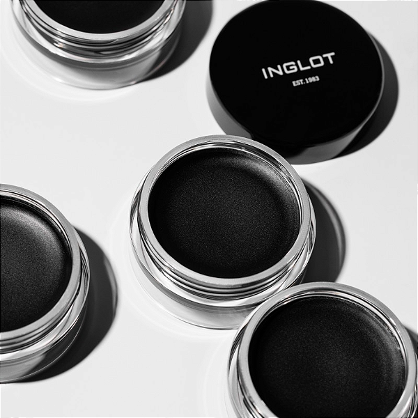Delineador em Gel Inglot AMC Eyeliner Gel 77 | Cor: Preto