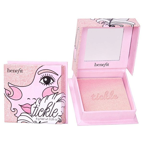 Iluminador Benefit Cosmetics Tickle Powder Highlighter | Cor: Tickle