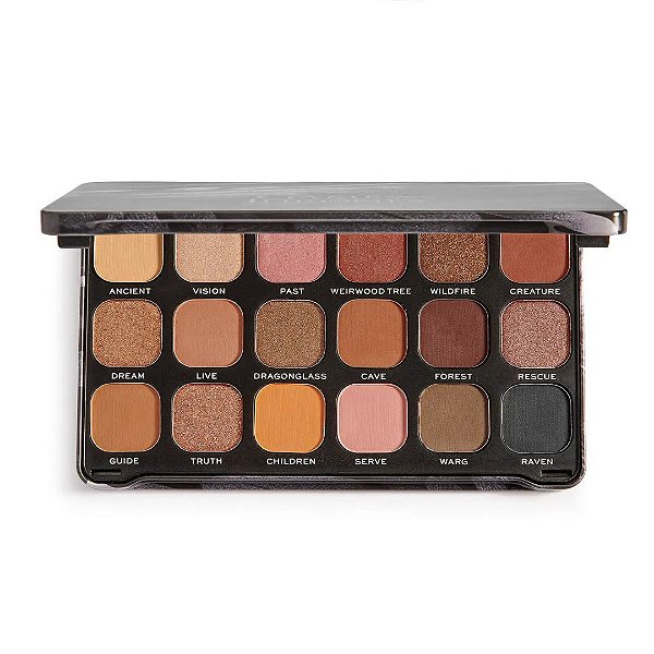 Paleta de Sombras Revolution X Game of Thrones 3 Eyed Raven Forever Flawless Shadow Palette