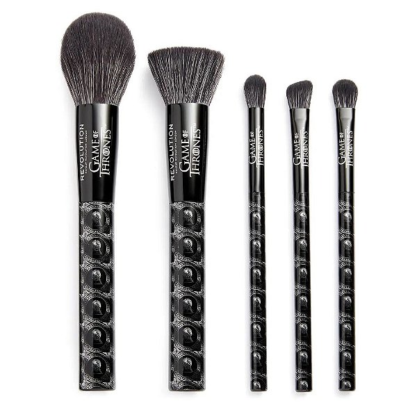 Kit Pincéis Revolution X Game of Thrones 3 Eyed Raven Brush Set