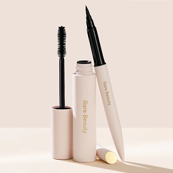 Kit Delineador e Máscara Rare Beauty Perfect Strokes Eye Essentials Duo
