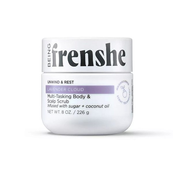 Esfoliante Corporal Being Frenshe Multi-Tasking Body & Scalp Scrub - Lavender Cloud - 8oz
