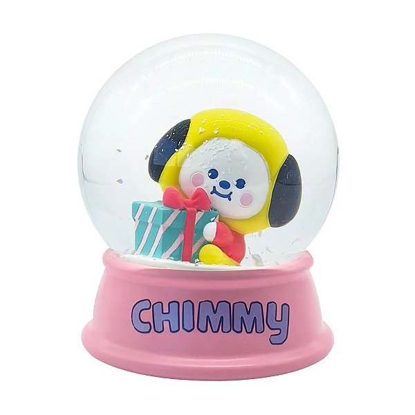 Globo de Neve Line Friends BT21 Chimmy Winter Snow Globe