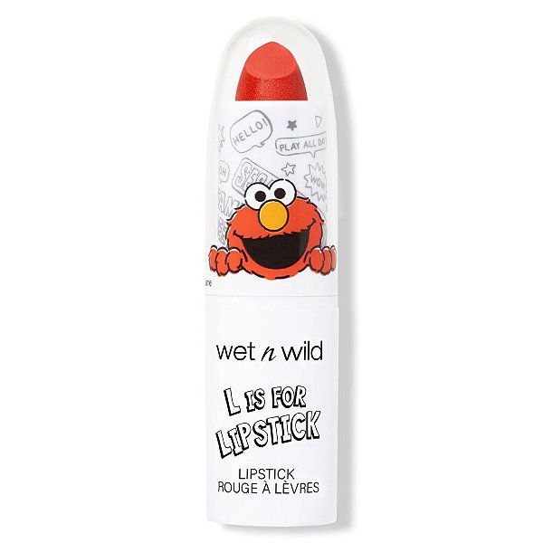 Batom Wet N Wild LETTER OF THE DAY LIPSTICK - Giggles | Vila Sésamo