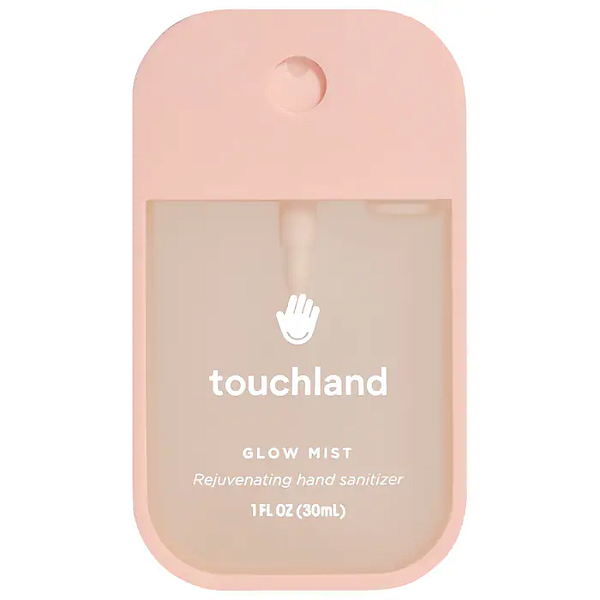 Higienizador para as Mãos Touchland Glow Mist Rejuvenating Hand Sanitizer | Rosewater