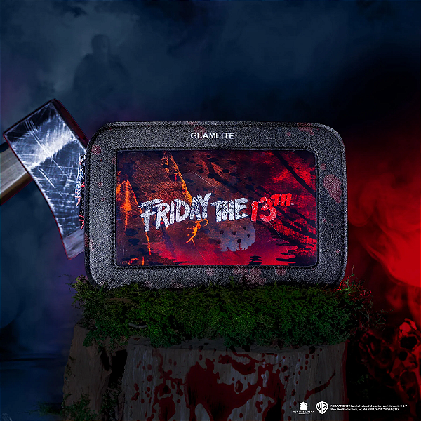 Necessaire FRIDAY THE 13TH X GLAMLITE LENTICULAR MOTION MAKEUP BAG | Sexta-Feira 13