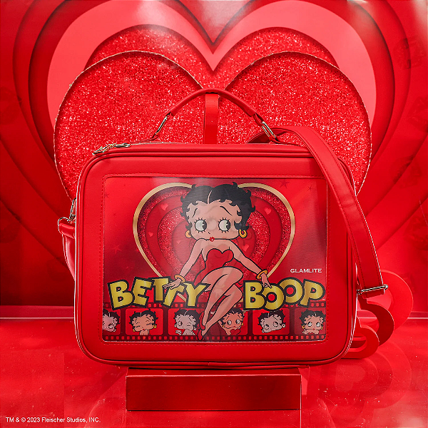 Nécessaire Betty Boop X Glamlite Lenticular Mottion Bag