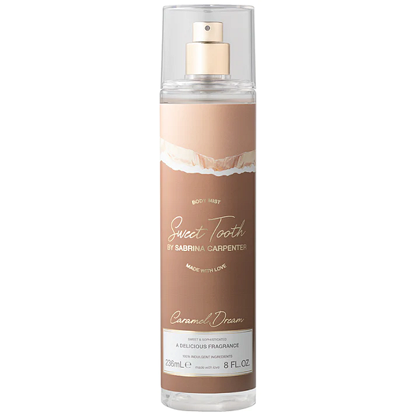 Fragrância Sabrina Carpenter Sweet Tooth Caramel Dream Body Mist 236ml